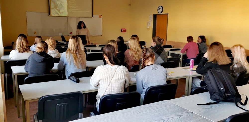 fot. archiwum mgr Katarzyny Himstedt klasa szkolna