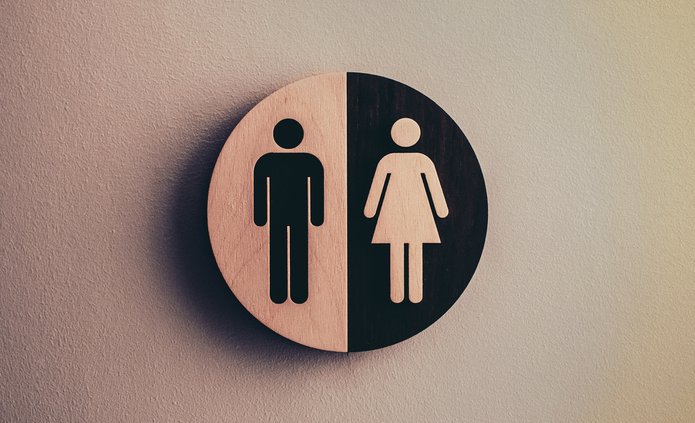 Kobiety vs mężczyźni Znak